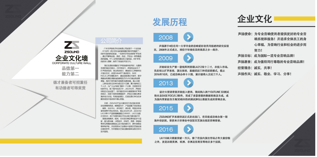 企业文化墙效果图